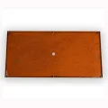 Köhko® Designer Bodenplatte für Pflanzrahmen aus Cortenstahl als Bausatz QUADER 80x80cm - Thumbnail 4