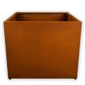 Köhko® Designer Bodenplatte für Pflanzrahmen aus Cortenstahl als Bausatz QUADER 80x80cm - Thumbnail 5