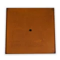 Köhko® Designer Bodenplatte für Pflanzrahmen aus Cortenstahl als Bausatz QUADER 80x80cm - Thumbnail 1