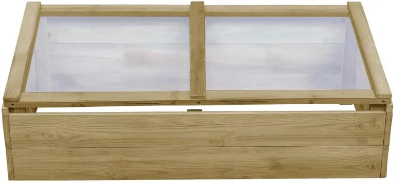 Gewächshäuser 2 STK. Imprägniertes Kiefernholz 100x50x35 cm Gewächshaus Klein, Tomatenhaus, Treibhaus, Greenhouse – Bild 5