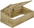 Gewächshäuser 2 STK. Imprägniertes Kiefernholz 100x50x35 cm Gewächshaus Klein, Tomatenhaus, Treibhaus, Greenhouse - Thumbnail 4