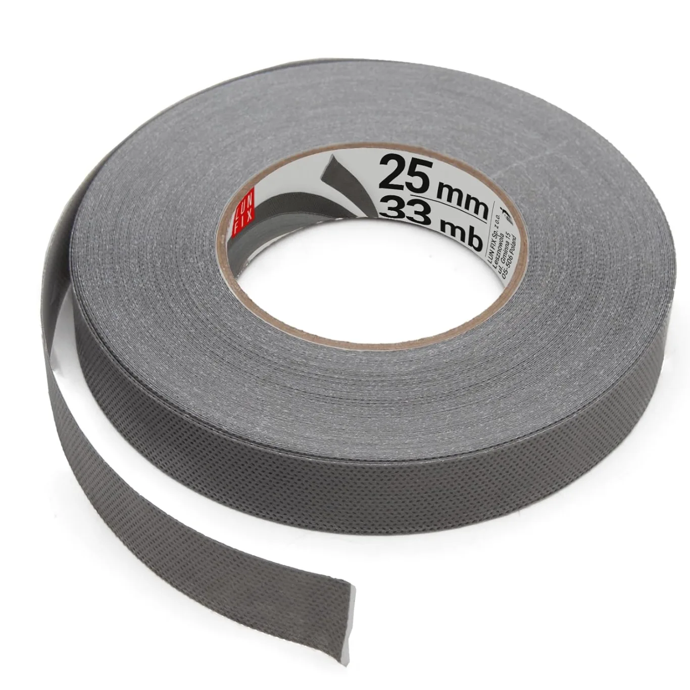 Kantenverschlussband für Hohlkammerplatten Gewächshausdichtung Doppelstegplatten Filterband 25 mm x 33 m - Bild 1