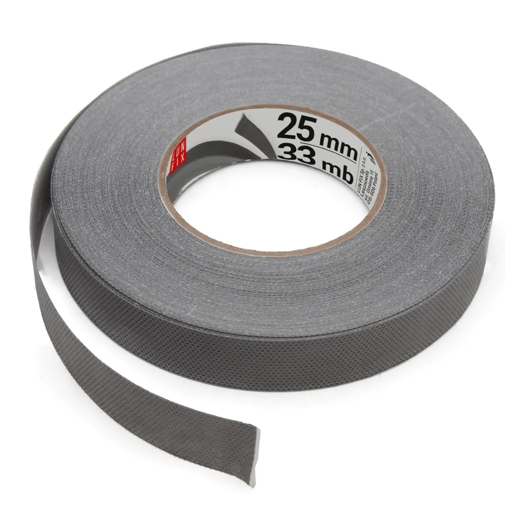 Kantenverschlussband für Hohlkammerplatten Gewächshausdichtung Doppelstegplatten Filterband 25 mm x 33 m