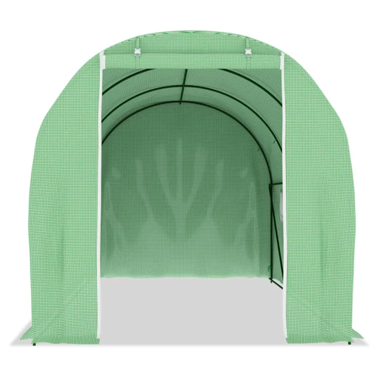 Gewächshaus 9 m² 4,5x2x2 m GewäChshaus Winterfest ZimmergewäChshaus Deko-GewäChshaus – Bild 3
