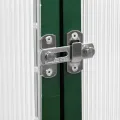 Rantry Gewächshaus-Rahmen mit grünem Sockel, 169 x 114 x 202 cm, aus Aluminium, Dekoration für Möbel, für Innen- und Außenbereiche, für Wohnzimmer und Büro - Thumbnail 7