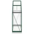 Rantry Gewächshaus-Rahmen mit grünem Sockel, 169 x 58 x 202 cm, aus Aluminium, Dekoration für Möbel, für Innen- und Außenbereiche, für Wohnzimmer und Büro - Thumbnail 4