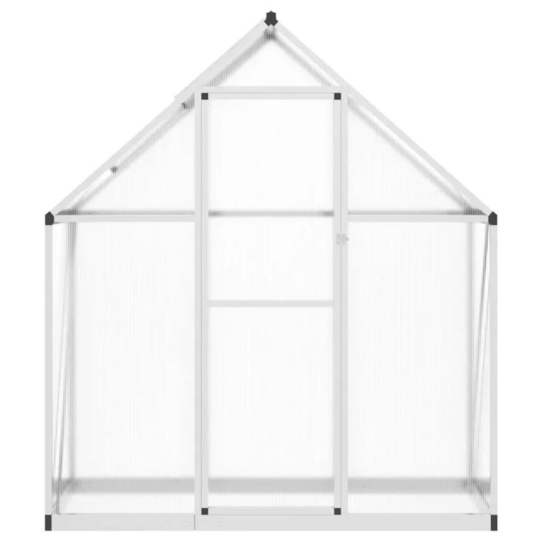 Rantry Aluminium-Gewächshaus, 1,95mH, Silber/Transparent, 0,98m², Montage erforderlich Model4005816 – Bild 3