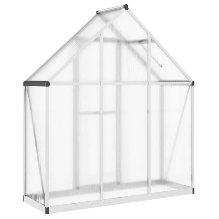 Rantry Aluminium-Gewächshaus, 1,95mH, Silber/Transparent, 0,98m², Montage erforderlich Model4005816 – Bild 5