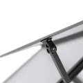 Rantry Aluminium-Gewächshaus, 0.98m², Anthrazit/Transparent, 5-fach verstellbares Lüftungsfenster, 169x58x202cm Model4005821 - Thumbnail 8