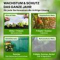 TTL GARDEN Vario 100 6xTunnelbogen System - 6er Set Folientunnel Bögen H 106 x B 108 cm zur Beetabdeckung - 4 mögliche Größen - rostfreie Stahl Tunnelbögen kunststoffbeschichtet + 30 Halteclips - Thumbnail 6