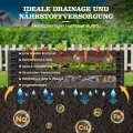 Amopatio Hochbeet Metall 2er-Set, Pflanzbeet Hochbeete für Garten, 180x90x60 cm, Hochbeete-kit 970 L für Gemüse Blumen Sukkulenten Kräuter, Blumenbeet & Pflanzentrog, Verzinkter Stahl, Schwarz - Thumbnail 7