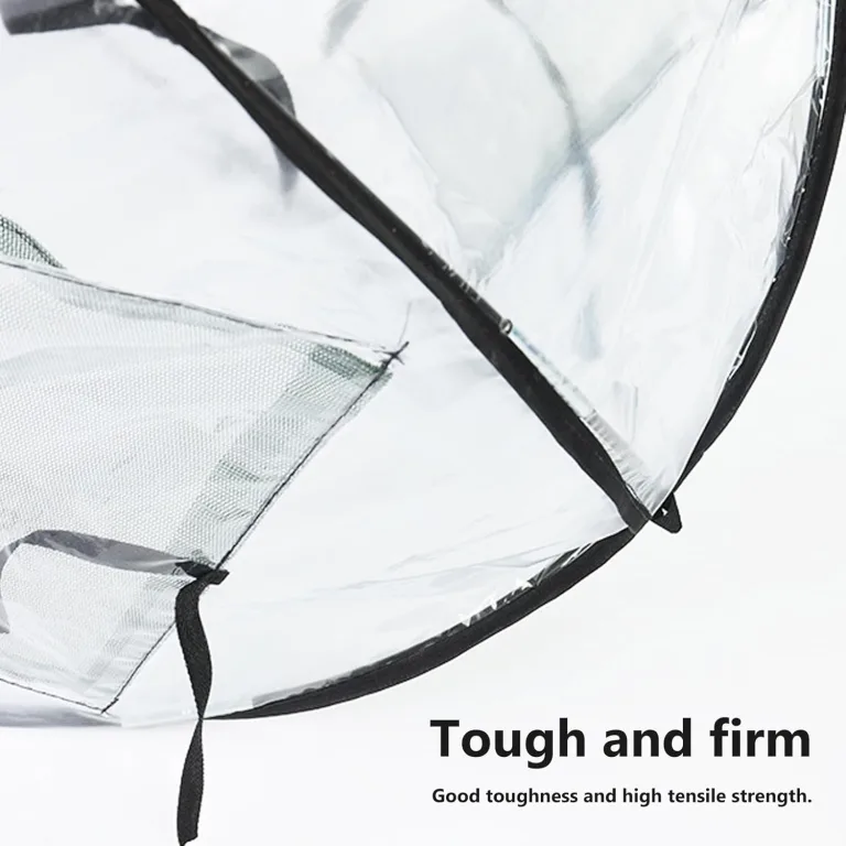 Gewächshaus Klein in PVC Transparent, Pop-Up Mini Gewächshaus 56 X 56 X 56 cm, Überwinterungszelt für Pflanzen, Kleines Gewächshaus Outdoor, für Blumen, Garten, Setzlinge, Balkon, Gemüse – Bild 5