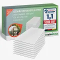 5x Gewächshausplatten 10mm I Polycarbonat Hohlkammerplatten für Gewächshäuser I PC Doppelstegplatten UV-beständig & bruchsicher I für Garten, Frühbeet uvm I 70cm x 150cm I Transparent - Thumbnail 8