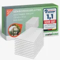 10x Gewächshausplatten 6mm I Polycarbonat Hohlkammerplatten für Gewächshäuser I PC Doppelstegplatten UV-beständig & bruchsicher I für Garten, Frühbeet uvm I 70cm x 150cm I Transparent - Thumbnail 1