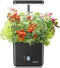 Indoor-Garten Kleines intelligentes Boden-Gartenbau System mit 17-Watt-LED-Wachstumslampe, Automatischer Timer, Selbstbewässernder Pflanztopf, Geschenkideen für Mütter und Frauen(Ohne Samen & Erde) - Thumbnail 15