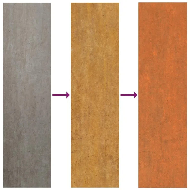 Myheimly Hochbeet, Hochbeet für Garten Balkon Terrasse, Kräuterhochbeet zum Selber Bauen, Gemüsebeet Pflanzkübel aus Metall, Grau Cortenstahl 100 x 100 x 45 cm – Bild 5