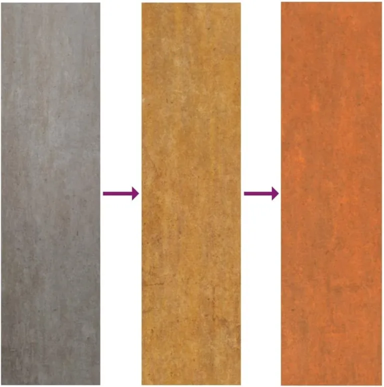 Hochbeet, Hochbeet für Garten Balkon Terrasse, Kräuterhochbeet zum Selber Bauen, Gemüsebeet Pflanzkübel aus Metall, Grau Cortenstahl 320 x 40 x 77 cm – Bild 7