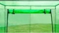 Gewächshaus 170x80x200 cm - Stahlrahmen PVC Frostschutz Pflanzen Winterschutz Gemüsehaus Treibhaus Winterfest Gerätehaus Tomatenhaus Winterschutzzelt - Thumbnail 5