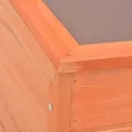 Holz Frühbeet mit 2 PC-Platten, Frühbeetkasten, Garten Gewächshaus, Hochbeet Treibhaus, UV-beständig und wetterfest, Pflanzbeet, 100 x 50 x 34 cm - Thumbnail 9