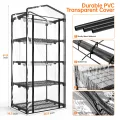 Bstrip Gewächshaus für den Innenbereich, mit Wachstumslicht, Mini-Gewächshaus mit 4 Stück, 20 W Vollspektrum-Pflanzenleuchten mit Timer, Pflanzenregal mit Zelt für Zimmerpflanzen, Samenstart - Thumbnail 8
