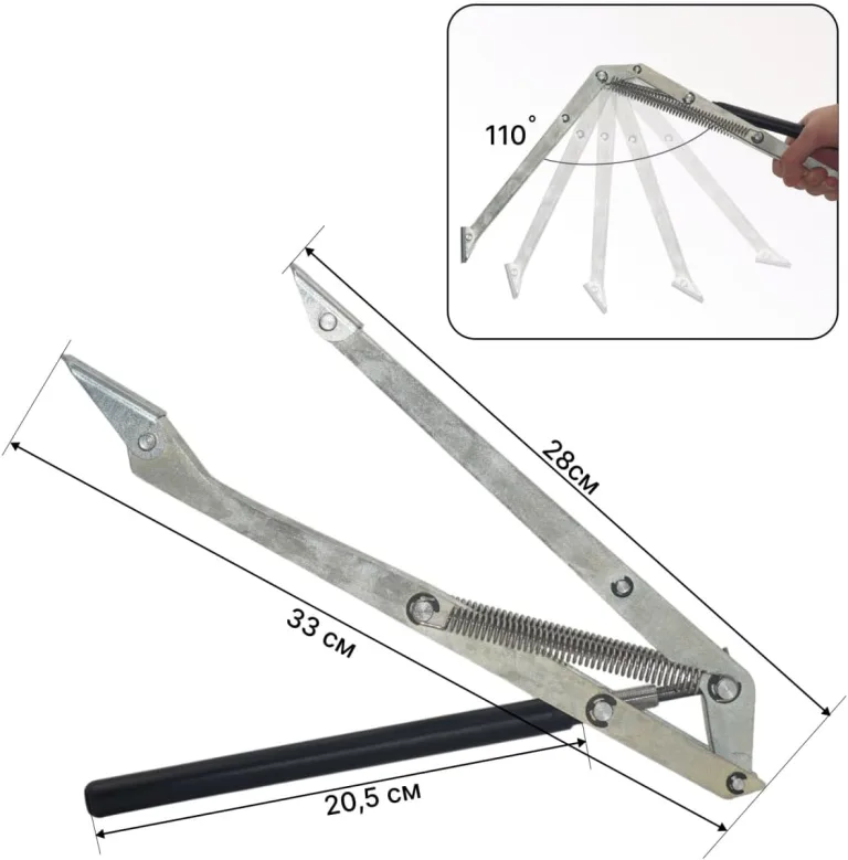 Automatischer Fensteröffner für Gewächshaus - Easy-Clip-System, Doppelfeder, verzinkter Stahl, 14kg/30lbs Belastung, automatische Belüftung für Fenster und Dach – Bild 6