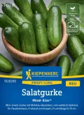 Kiepenkerl Profi-Line Salatgurkensamen Miné-Star 1028280 - Aromatische Mini-Snack-Gurken mit Mehltauresistenz, rein weiblich blühende Gemüsesamen - Thumbnail 1