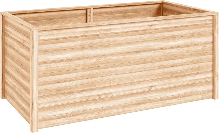UDPATIO Hochbeet Holz für Garten 168x88x80cm Holzhochbeet zum Bepflanzen von Gemüse & Kräutern Pflanzbeet Pflanzkasten Gemüsebeet für Balkon – Bild 9