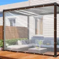 Transparente Plane - mit öSen Abdeckplane Wasserdicht 2.5X2m Durchsichtige Tarp GewäChshaus MöBel Staubdicht wasserdichte Gartenplane Gewebeplane Wetterfeste FüR Schutz Vor Witterung - Thumbnail 8