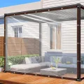 Transparente Plane - mit öSen Abdeckplane Wasserdicht 2.5X2m Durchsichtige Tarp GewäChshaus MöBel Staubdicht wasserdichte Gartenplane Gewebeplane Wetterfeste FüR Schutz Vor Witterung - Thumbnail 1