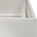 vidaXL Pflanzgefäß 40x80x40 cm Edelstahl, Pflanzschale, Garten-Garten-Pflanzkübel, Outdoor-Pflanzgefäß, Hochbeet, Pflanzgefäß, Blumenkasten - Thumbnail 7