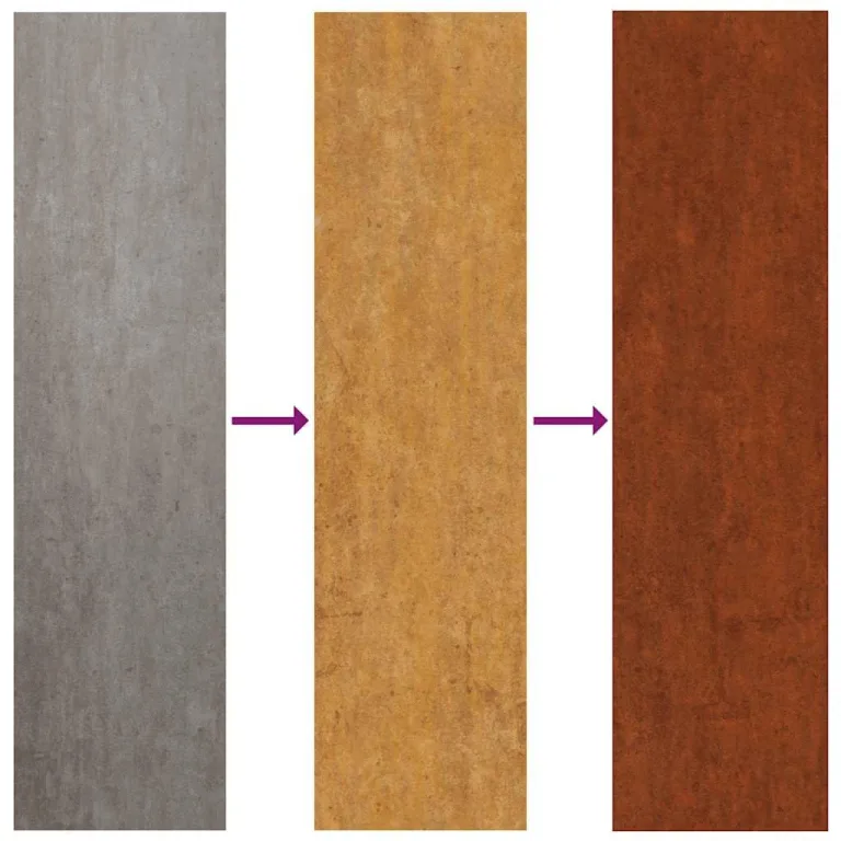 vidaXL Pflanzkübel Rostig 40x40x80 cm Wetterfester Stahl, Pflanzschale, Garten-Garten-Pflanzkübel, Outdoor-Pflanzgefäß, Hochbeet, Pflanzgefäß – Bild 7
