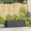 vidaXL Pflanzgefäß Anthrazit 120 x 40 x 40 cm Kaltgewalzter Stahl - Thumbnail 2