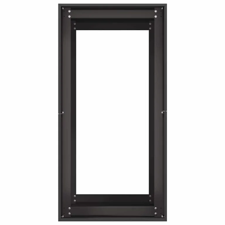 vidaXL Pflanzkübel Schwarz 40x80x80 cm Stahl, Pflanzschale, Garten-Garten-Pflanzkübel, Outdoor-Pflanzgefäß, Hochbeet, Pflanzgefäß, Blumenkasten – Bild 7