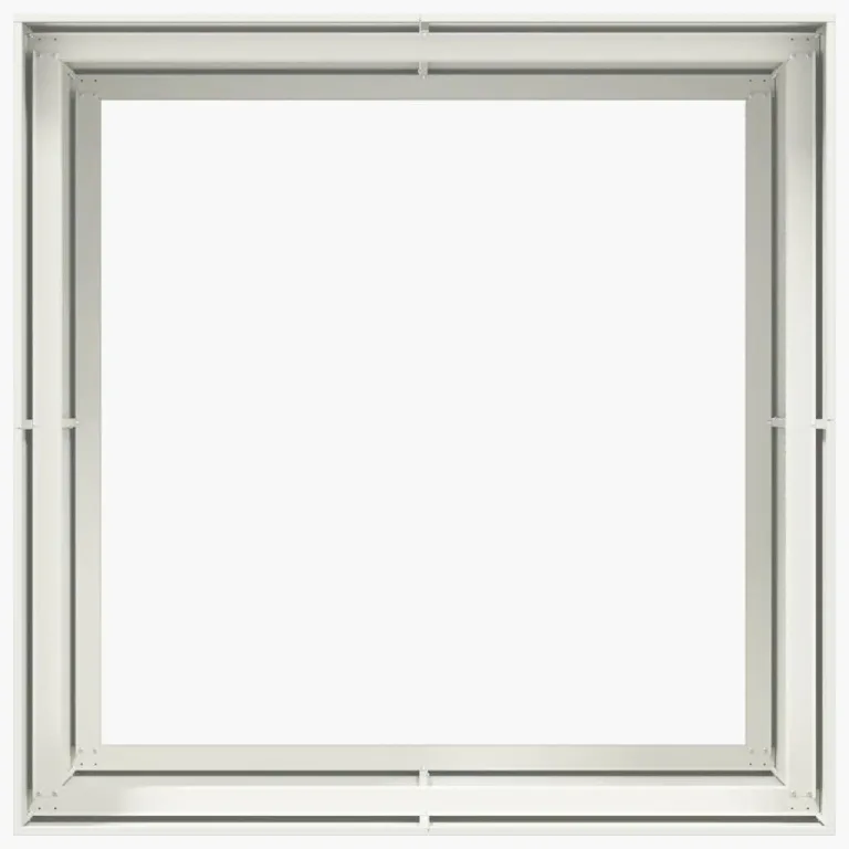 vidaXL Pflanzgefäß Weiß 100x100x80 cm Stahl, Pflanzschale, Garten-Garten-Pflanzkübel, Outdoor-Pflanzgefäß, Hochbeet, Pflanzgefäß, Blumenkasten – Bild 5