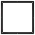 vidaXL Pflanzkübel Schwarz 100x100x40 cm Stahl, Pflanzschale, Garten-Garten-Pflanzkübel, Outdoor-Pflanzgefäß, Hochbeet, Pflanzgefäß, Blumenkasten - Thumbnail 5
