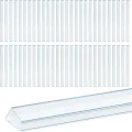 Polycarbonat-Gewächshausplatten, U-Steckverbinderprofil, U-Profil, U-K, U-Endkappe für Doppelwand-Gewächshausplatten, verhindert Staub, Regen, passend für 6 mm oder 4 mm Paneele, 6 m - Thumbnail 1