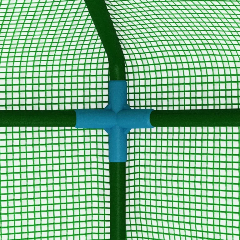 Gewächshaus mit Ablagen Stahl 227x223 cm, Frühbeet, Tomatenhaus, Treibhaus, Greenhouse, Garten Zubehör – Bild 7