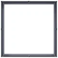vidaXL Pflanzkübel Anthrazit 100x100x30 cm Stahl, Pflanzschale, Garten-Garten-Pflanzkübel, Outdoor-Pflanzgefäß, Hochbeet, Pflanzgefäß, Blumenkasten - Thumbnail 5