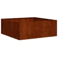 vidaXL Pflanzkübel Olivgrün 120x80x40 cm Stahl, Pflanzschale, Garten-Garten-Pflanzkübel, Outdoor-Pflanzgefäß, Hochbeet, Pflanzgefäß, Blumenkasten - Thumbnail 10