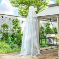 Outsunny Gewächshausfolie 6x10 m wasserdicht Gartenfolie mit UV Schutz, Extra Dick Reißfest Folie aus Kunststoff, Abdeckplane für Treibhaus Folientunnel, Tunnelfolie für Außenbereich Transparent - Thumbnail 6
