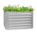 Blumfeldt High Grow Straight Hochbeet, Ergonomisches 1.440L Hochbeet Aus Wetterfestem Galvalume-Stahl Für Blumen, Kräuter & Gemüse – Rostbeständiges Design Mit Offener Bodenstruktur & Einfachem Aufbau - Thumbnail 10