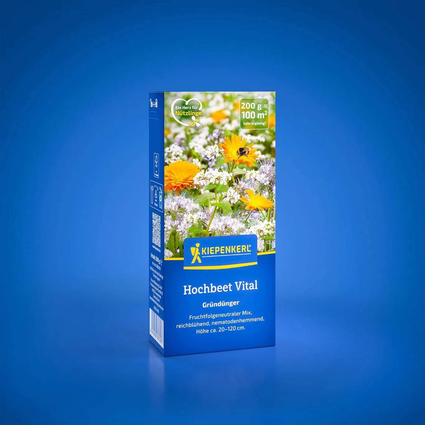 Kiepenkerl Hochbeet Vital 1080700 - Saatgut für den perfekten Gründünger. Ein Fruchtfolgeneutraler Mix ideal als Zwischenfrucht, für die folgenden Kulturen. -Samen - Bild 1
