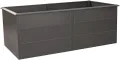 WESTMANN Hochbeet inkl. Aussaatkalender | Metall Hochbeet Primus XL | Inkl. Schneckenschutz | Anthrazit | 200x100x77 cm - Thumbnail 3