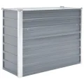 Willood Garten Hochbeet Verzinkter Stahl 100x40x77 cm Grau - Thumbnail 2