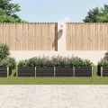 Willood Garten Hochbeet Anthrazit 320 x 80 x 45 cm Verzinkter Stahl - Thumbnail 3
