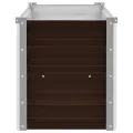 Willood Garten Hochbeet Braun 100 x 40 x 45 cm Verzinkter Stahl - Thumbnail 5