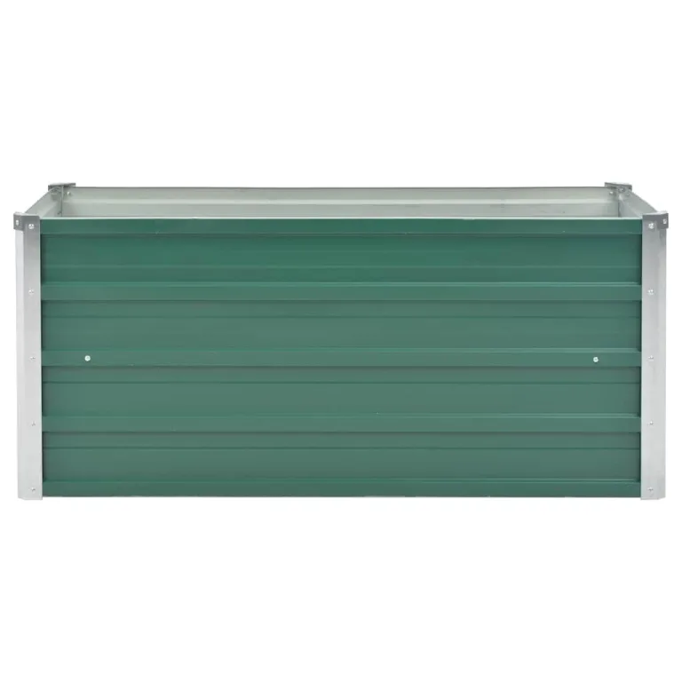Willood Garten Hochbeet Verzinkter Stahl 100x40x45 cm Grün – Bild 4