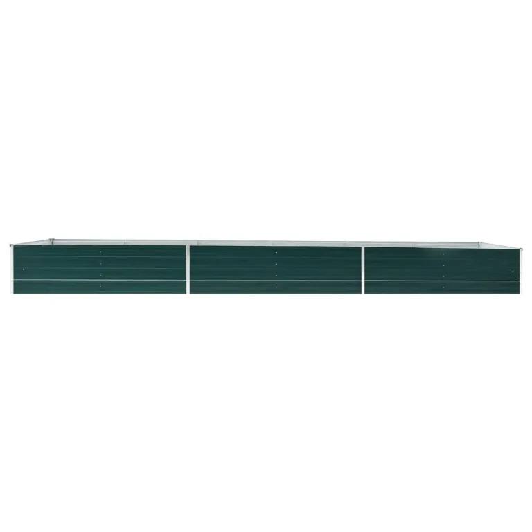 Willood Garten Hochbeet Verzinkter Stahl 480x80x45 cm Grün – Bild 3
