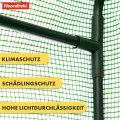 Floordirekt - Gewächshaus UV-beständig - Gewächshaus mit Metallablagegitter - Langlebig. Witterungsbeständiges Pflanzenhaus für Gemüse Kräuter. Blumen (77x200x169cm Botanika) - Thumbnail 5