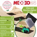 Hochbeet Holz, Kräuterbeet, Gartenbeet, Pflanzbeet, Blumenbeet, Stufenbeet, für Garten und Terrasse, Kiefernholz, Massivholz, höhenverstellbar, Abmessungen 54x117x60 cm, Farbe: Braun - Thumbnail 4